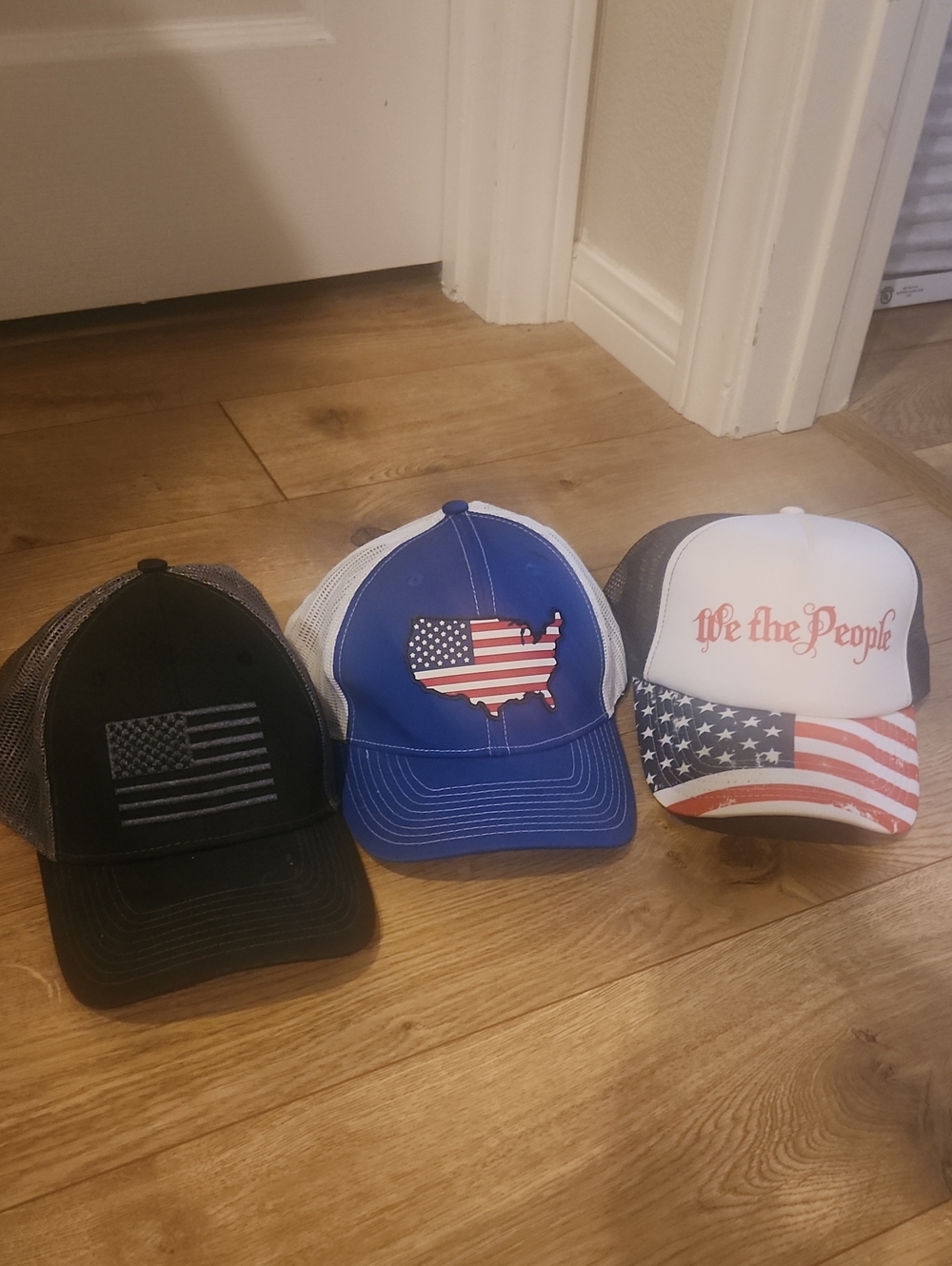 American Flag Trucker Hat's